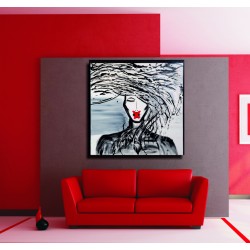 Πίνακας σε καμβά - NO SPEAK